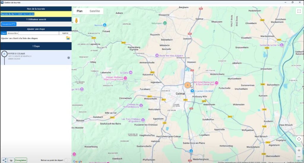 Gestion des tournees