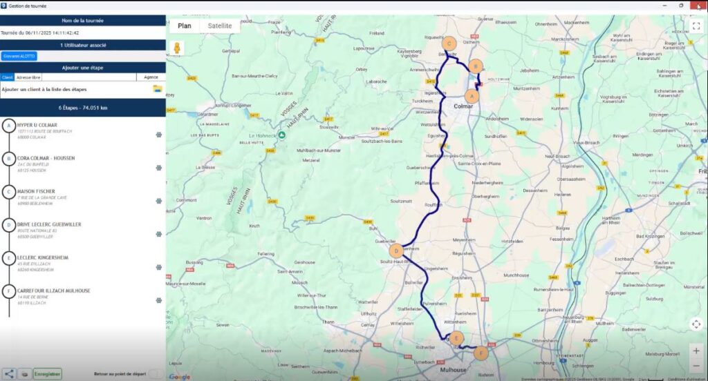 Gestion des tournees 3